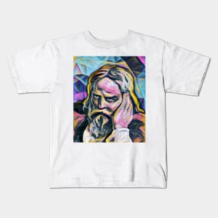 Snorri Sturluson Portrait | Snorri Sturluson Artwork 10 Kids T-Shirt